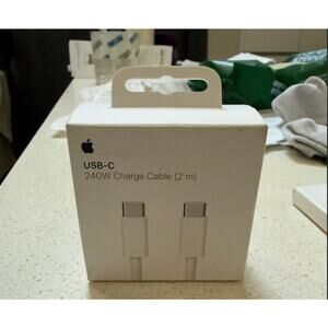 Apple - 240W USB-C Charge Cable (2m) Woven Braided Cable